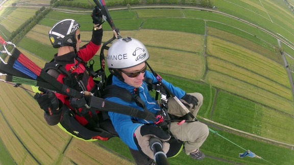 Vuelo en parapente