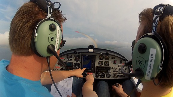 Cours de pilotage Lelystad - avion quadriplace Texel