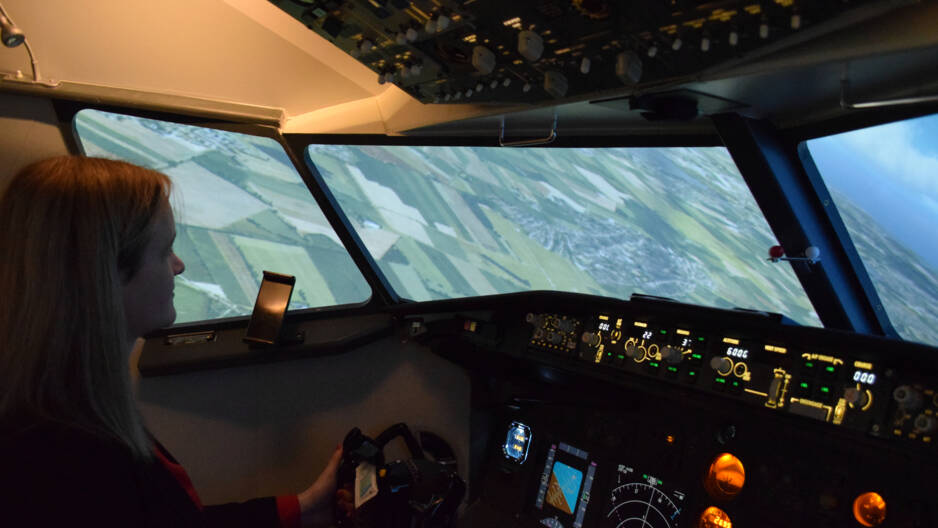 Boeing 737 simulator The Hague