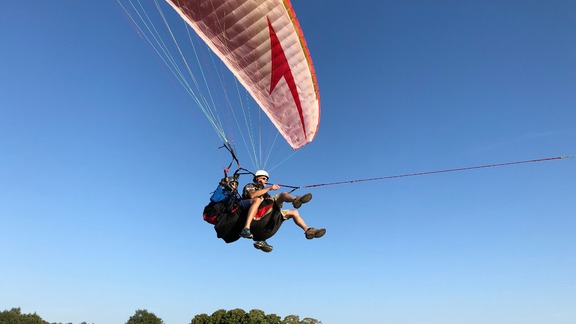 Gleitschirm-Tandemflug Almelo