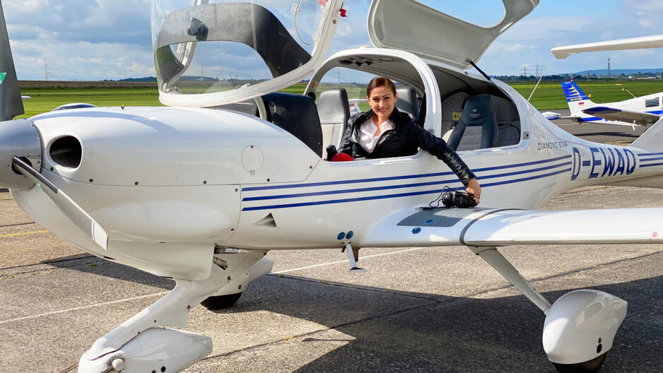 Diamond DA40 vliegles Aken