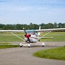 Cessna flying lesson Teuge