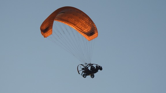 Leçon de vol en paramoteur