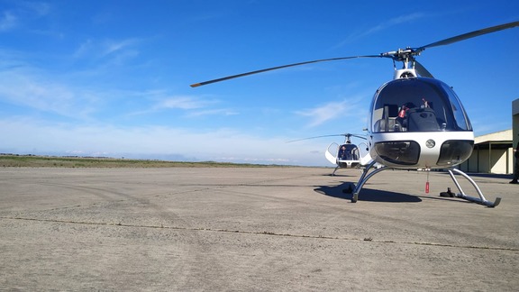 Helicopter flying lesson Marbella