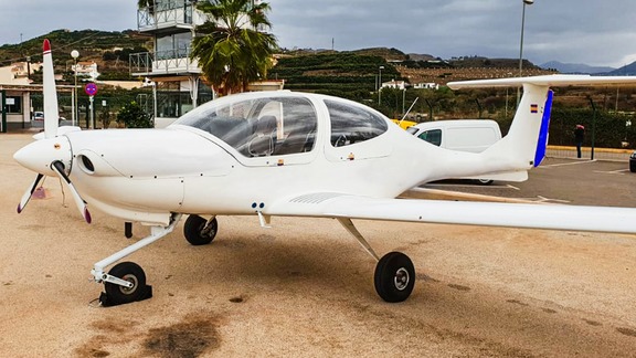 Diamond DA40 vliegles Málaga