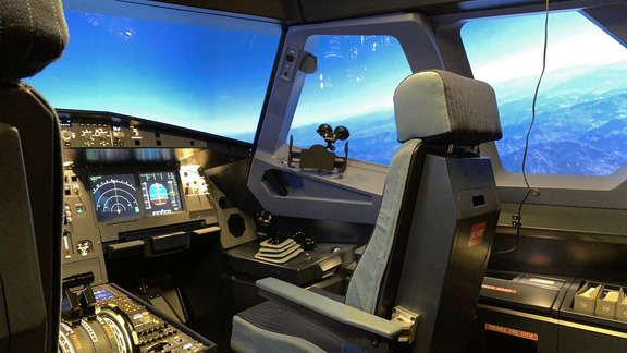 Airbus A320 simulator Schiphol