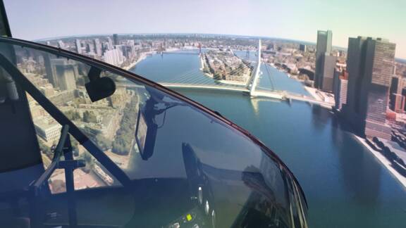 Helikopter simulator Rotterdam