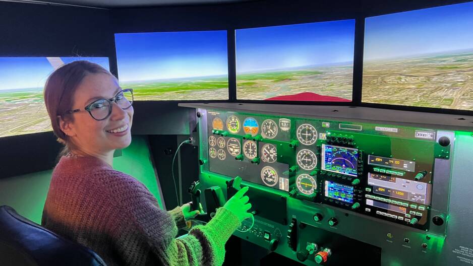 Simulateur de vol Cessna 172 Gouda